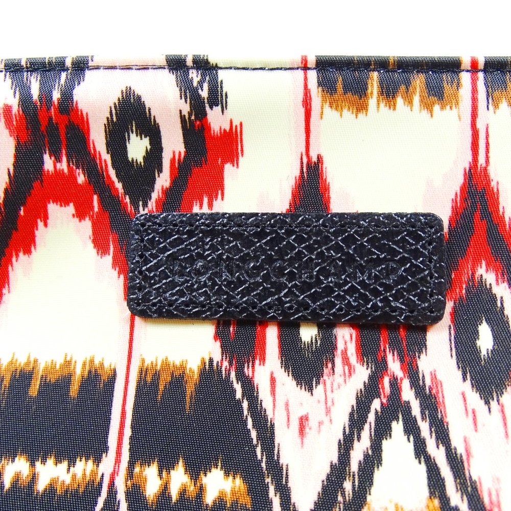 LONGCHAMP  Ikat  Nylon Zip Style L2541649328 Wristlet in Ivory - Picture 3 of 7